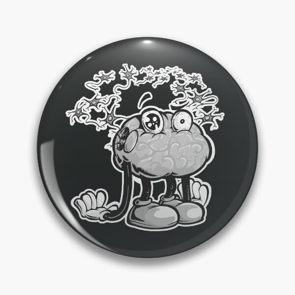Item preview, Brain drain (black and white version) designed and sold by TomiAx.