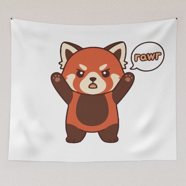 Item preview, Tiny Rawr Red Panda Scary Noise designed and sold by Petzzz.