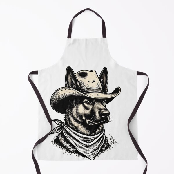 Item preview, Cowboy German Shepherd Dog Western Humor designed and sold by GrumpySableye.