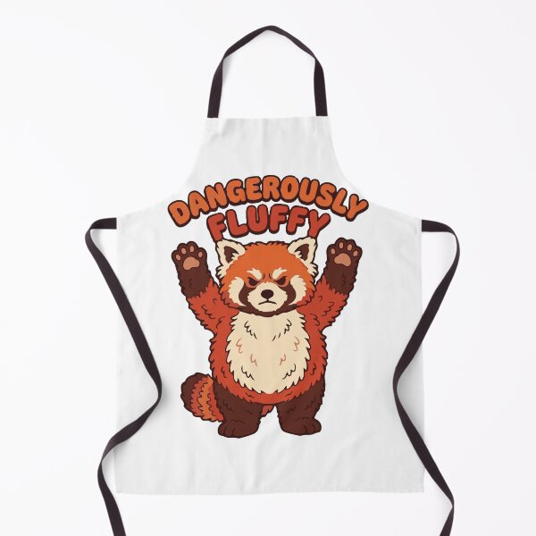 Item preview, Dangerously Fluffy Red Panda Warning designed and sold by Petzzz.