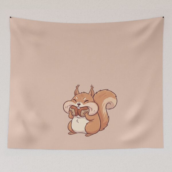 Item preview, Nut Enough Room: Greedy Squirrel designed and sold by ArtsByAdriana.