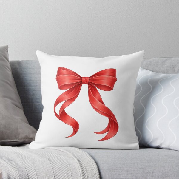 Item preview, Elegant Red Ribbon Bow – Romantic Valentine Illustration designed and sold by TTStudio.