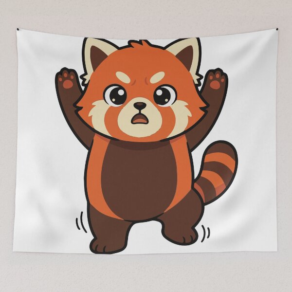 Item preview, Apex Predator Red Panda Funny Meme designed and sold by Petzzz.