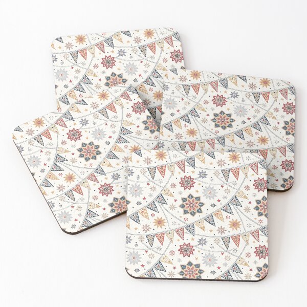 Item preview, Nordic Folk Party Garlands | Scandinavian Folk Design designed and sold by Shuga-Design.