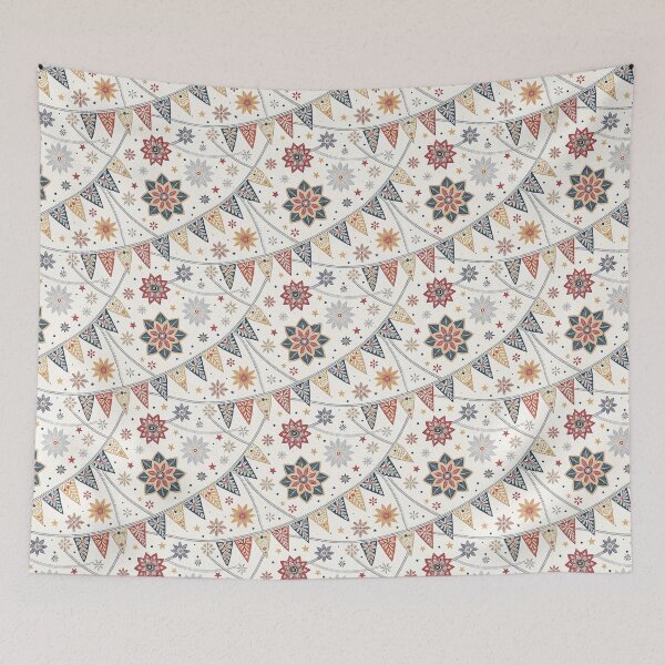 Item preview, Nordic Folk Party Garlands | Scandinavian Folk Design designed and sold by Shuga-Design.