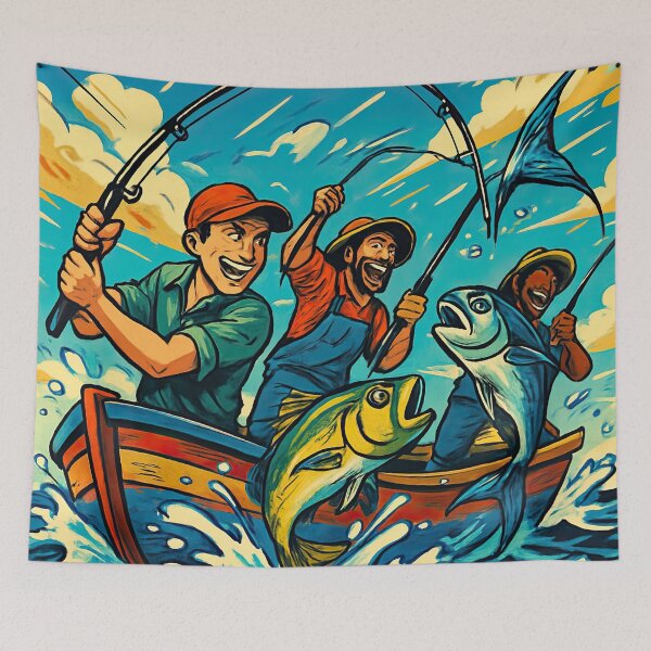 Item preview, Fishery | Comics stylCartoone -  designed and sold by ComicsFactory.