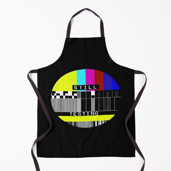 Item preview, Retro TV Test Pattern Art – “STILL TESTING” Glitchcore Broadcast Signal Design for Tech Lovers designed and sold by Bright Nest Studio.