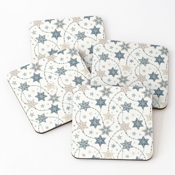Item preview, Nordic Star Garland Borders | Scandinavian Folk Geometry designed and sold by Shuga-Design.