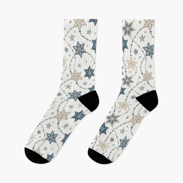 Item preview, Nordic Star Garland Borders | Scandinavian Folk Geometry designed and sold by Shuga-Design.