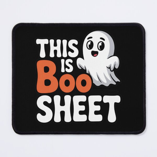 Item preview, This Is Boo Sheet Cute Ghost designed and sold by flagylART.