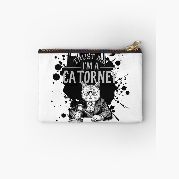 Item preview, Trust me, I'm a Cattorney – Funny Cat Lawyer Pun Design designed and sold by GOTCHO1.