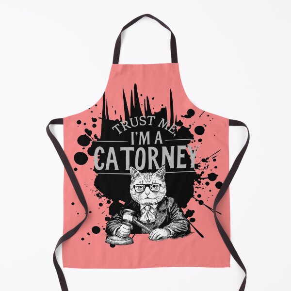 Item preview, Trust me, I'm a Cattorney – Funny Cat Lawyer Pun Design designed and sold by GOTCHO1.
