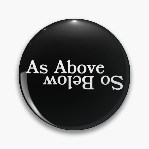 Item preview, As Above So Below designed and sold by fusedtees.