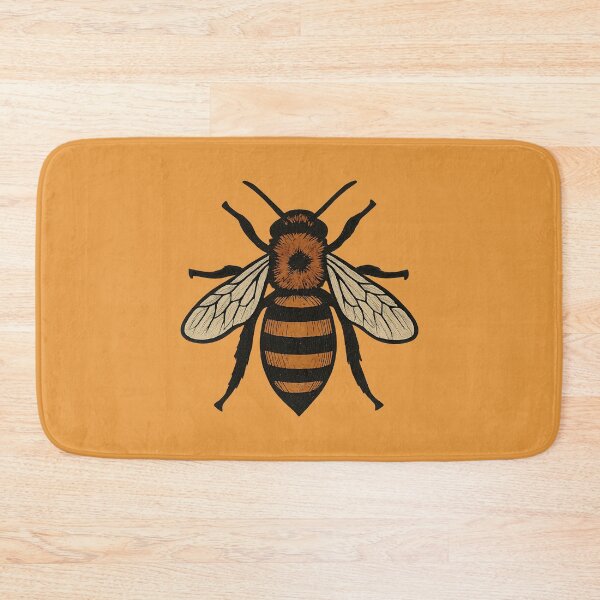 Item preview, Honeybee woodcut style designed and sold by S-M-P-A.