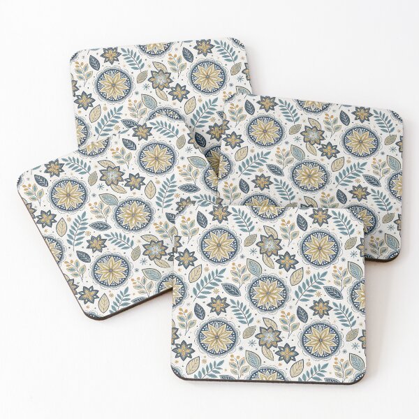 Item preview, Floral Folk Garlands | Nordic Scandinavian Design designed and sold by Shuga-Design.
