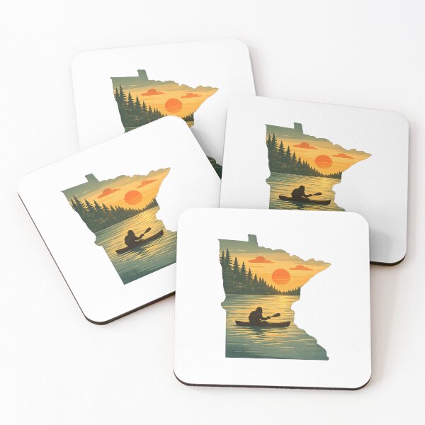 Item preview, Kayaking Bigfoot – Minnesota designed and sold by MostlyOK.