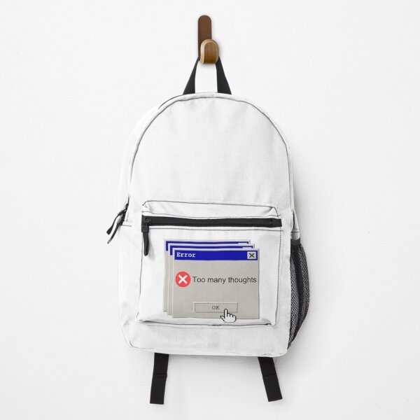 Item preview, Retro Error: Too Many Thoughts - Aesthetic Window Pop-up designed and sold by SlientOrbit.