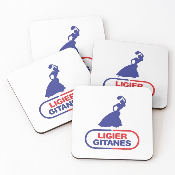 Item preview, Ligier Gitanes F1 team logo 1975-1980 'Gypsy dancer' - colour print designed and sold by retropetrol.