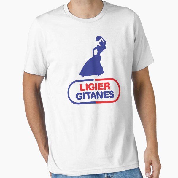 Ligier Gitanes F1 team logo 1975-1980 'Gypsy dancer' - colour print Essential T-Shirt
