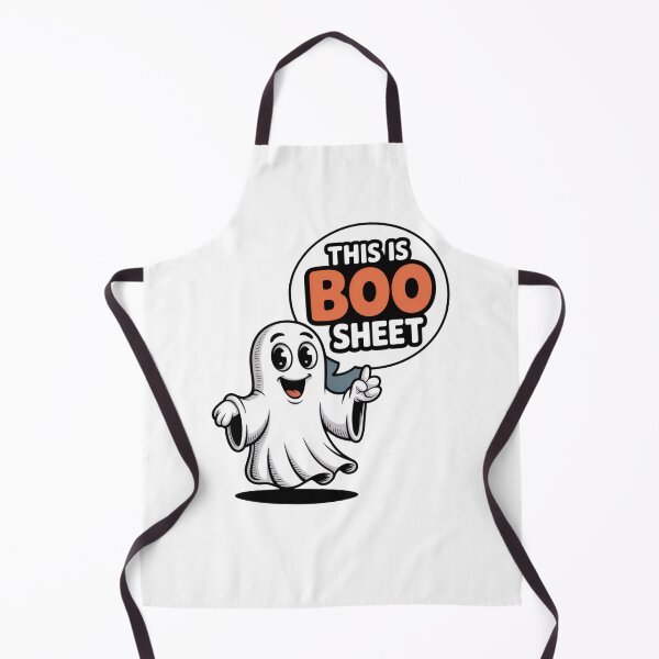 Item preview, This Is Boo Sheet Cute Ghost designed and sold by flagylART.