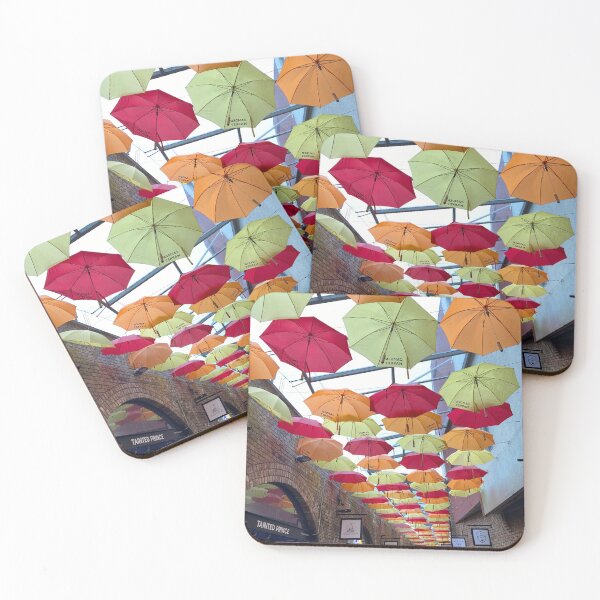 Item preview, Camden Market Umbrellas | Colourful London Landmark | UK Travel & Street Photography Art designed and sold by ThatSurreyLife.