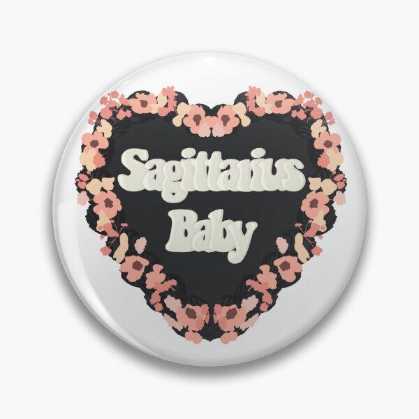 Item preview, Sagittarius Baby Star Sign Love Heart Birthday Cake designed and sold by FreeOrca.
