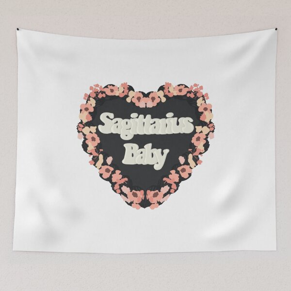 Item preview, Sagittarius Baby Star Sign Love Heart Birthday Cake designed and sold by FreeOrca.