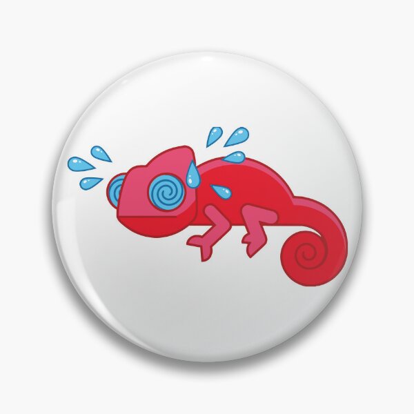 Item preview, I Am Not Blushing I Am Stressed Chameleon designed and sold by Petzzz.