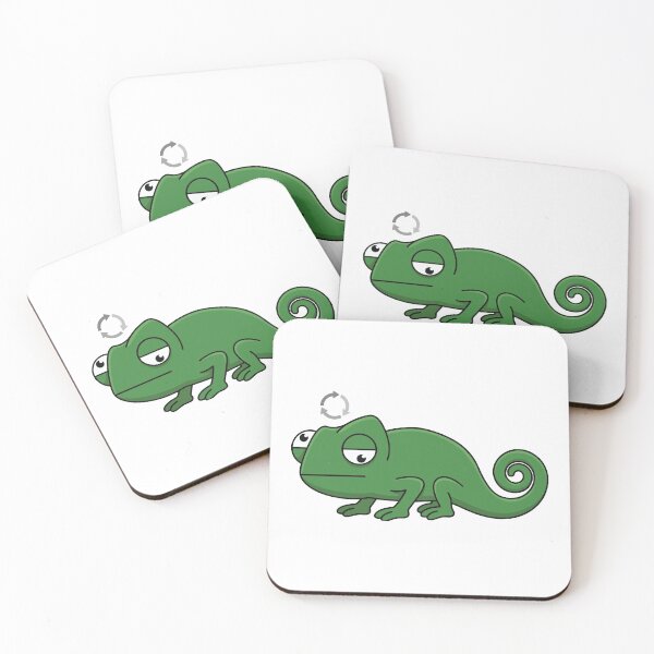 Item preview, Social Interaction Loading Buffering Chameleon designed and sold by Petzzz.