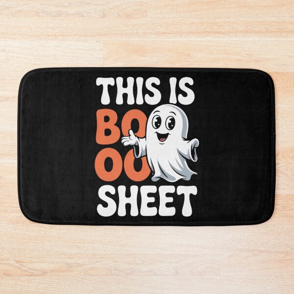 Item preview, This Is Boo Sheet Cute Ghost designed and sold by flagylART.