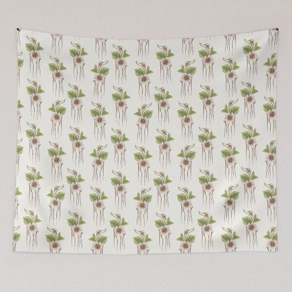 Item preview,  Strophanthus Flower – Exotic Botanical and Ritual Symbolism designed and sold by paintingbetween.