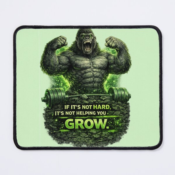 Item preview, Green Gorilla Motivation Design designed and sold by gabeszshop.