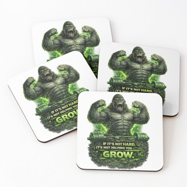 Item preview, Green Gorilla Motivation Design designed and sold by gabeszshop.
