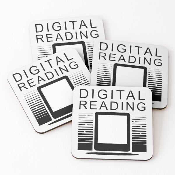 Item preview, Digital Reading Minimalist E-Reader Graphic for Tech Savvy Bookworms designed and sold by SplashTastic.