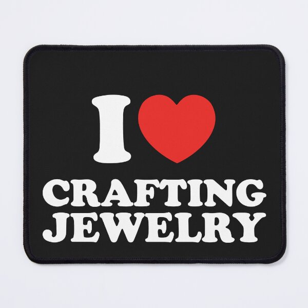 Item preview, I Love Crafting Jewelry designed and sold by shitpostee.