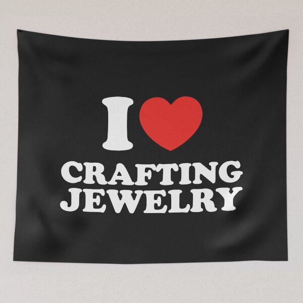 Item preview, I Love Crafting Jewelry designed and sold by shitpostee.
