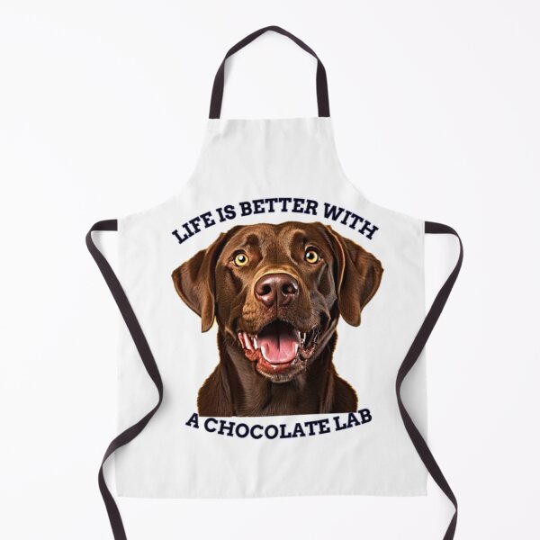 Item preview, Life Is Better With A Chocolate Lab designed and sold by NoxLand.