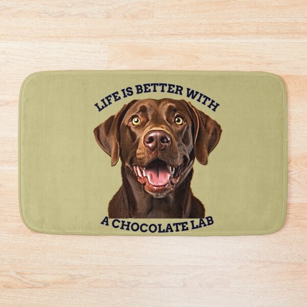 Item preview, Life Is Better With A Chocolate Lab designed and sold by NoxLand.
