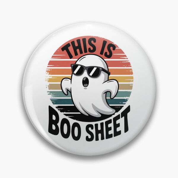 Item preview, This Is Boo Sheet Cool Ghost designed and sold by flagylART.