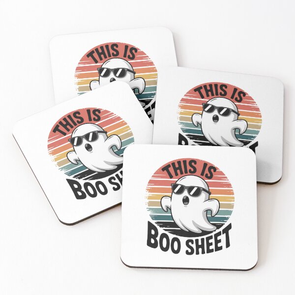 Item preview, This Is Boo Sheet Cool Ghost designed and sold by flagylART.
