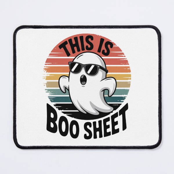 Item preview, This Is Boo Sheet Cool Ghost designed and sold by flagylART.