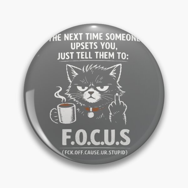 Item preview, Introvert Cat Coffee Sarcastic Dark Humor Focus Meme Graphic  designed and sold by KristineLi.