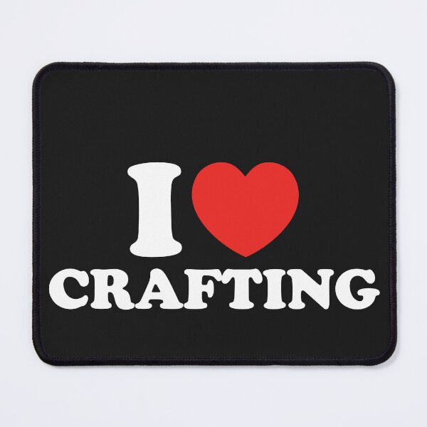 Item preview, I Love Crafting designed and sold by shitpostee.