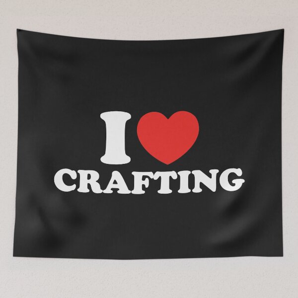 Item preview, I Love Crafting designed and sold by shitpostee.