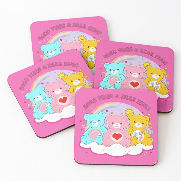 Item preview, Trio of Teddy Bears: Good Vibes and Hugs designed and sold by Skully-Studio.