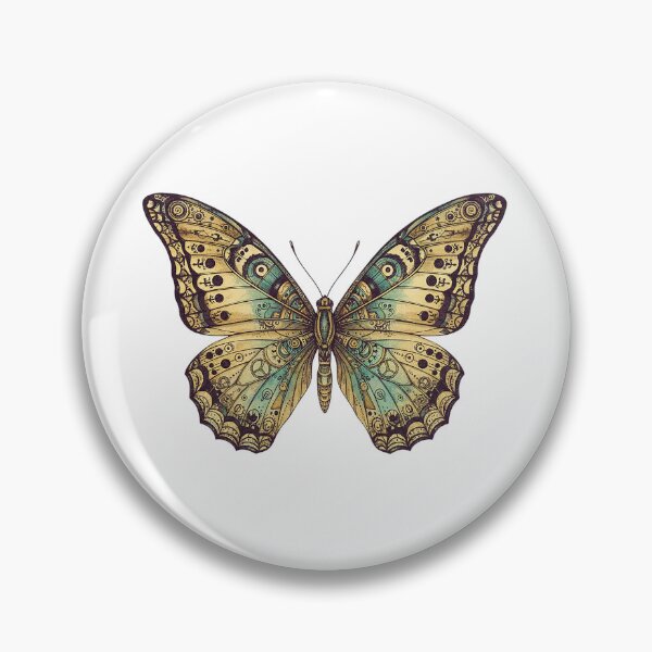 Artikelvorschau, Steampunk-Schmetterling entworfen und verkauft von Geraldine Holly.