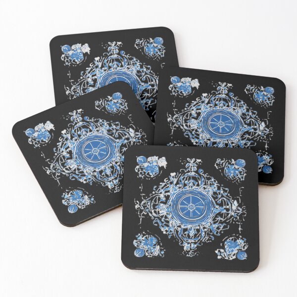 Item preview, Blue And Inscription designed and sold by more-modern.
