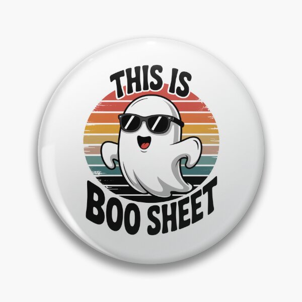 Item preview, This Is Boo Sheet Cool Ghost designed and sold by flagylART.