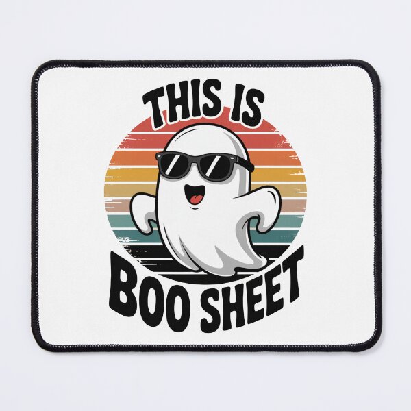 Item preview, This Is Boo Sheet Cool Ghost designed and sold by flagylART.