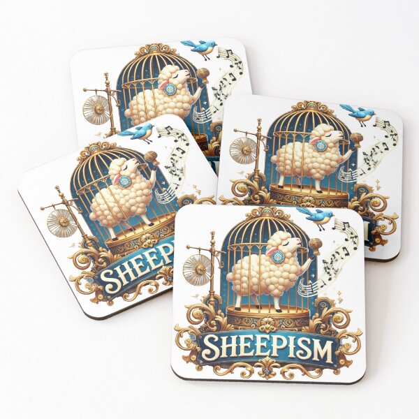 Item preview, Sheepism: The Singing Sheep in the Golden Cage (Fable Parody) designed and sold by Thpoar.